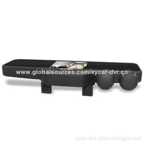 Car Video Camera, Supports Day Night Mode, Seamless Loop Recording, Built-in Microphone and Speaker